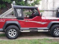 Wrangler Jeep 2000 Red SUV For Sale 
