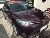 2018 Toyoya Vios 1.3 E Automatic Blackish Red