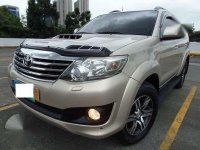 2013 Toyota Fortuner G Diesel AT 