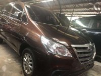 2015 Toyota Innova 25 E Manual Dark Brown