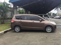 Suzuki Ertiga Glx AT 2015 Brown For Sale 