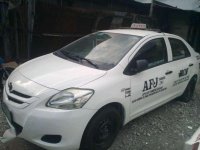 Taxi with franchise TOYOTA Vios 2012. 