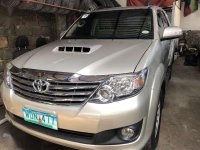 2014 Toyota Fortuner 2.5 G Diesel Beige Automatic