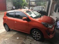 2018 Toyota Wigo 1.0 G Manual Orange Vvti