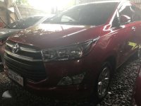 2016 Toyota Innova 2.8E Diesel Manual Red SALE