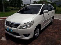 2012 Toyota Innova G White FOR SALE