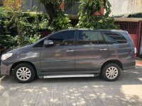 2014 Toyota Innova 2.5G automatic diesel (metallic gray)