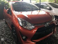 2018 Toyota WIGO 1.3 E Manual Orange Vvti Edition