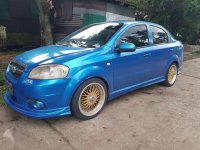 Chevrolet Aveo 2007 Bright Blue FOR SALE