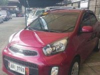 2015 Kia Picanto 12L Gasoline Pink AT SM City Bicutan