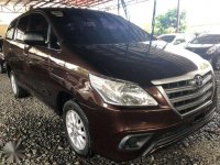 2015 Toyota Innova 2.5 E Manual Brown Edition