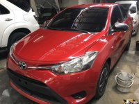 GRAB READY 2017 TOYOTA Vios 1.3 J Manual Red