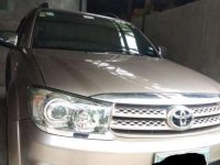 Toyota Fortuner g 2009 FOR SALE