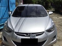 Hyundai Elantra 2012 Silver -Manual Transmission