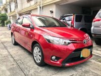 2014 Toyota Vios 1.3E automatic red