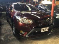 2017 TOYOTA Vios 13 E Manual Balckish Red