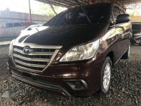 2015 Toyota Innova 2.5 E Manual Metallic Brown