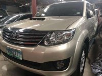 2014 Toyota Fortuner 2.5 G Automatic Bronze SUV