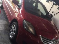 2012 TOYOTA Vios E manual red FOR SALE