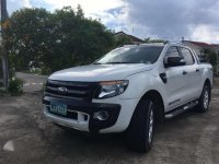 White Ford Ranger 2013 Wildtrack 4x4 2.2L Diesel Automatic