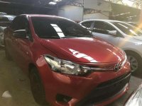 GRAB REGISTERED 2017 Toyota Vios 1.3J Manual Red Color