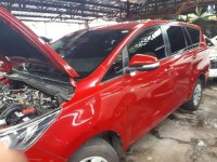 Toyota Innova J 2017 Lucky red -1st Owned