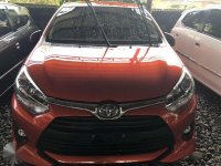 2017 Toyota Wigo 1.0 G Automatic Orange FOR SALE