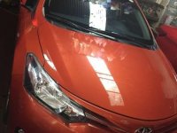 2017 TOYOTA Vios E automatic orange GRAB ready