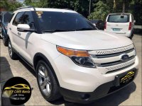 2013 Ford Explorer 4x4 A/T Gas White P 335,400 cash out