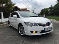 Honda Civic 2009 Gasoline Automatic White