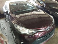 2017 Toyota Vios 13E automatic blackish red grab ready