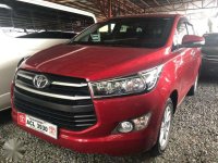 2016 Toyota Innova 2.8 E Manual Red MPV