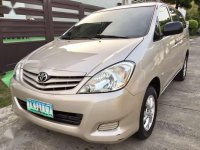 2011 Toyota Innova E. GAS Manual Airbag