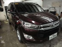 2017 Toyota Innova 2.8G manual diesel newlook blackish red