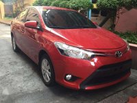 Toyota Vios 2016 E Toyota Red Automatic