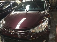 2017 Toyota Vios 1.3 E Dual VVTI Blackish Red Gas Automatic