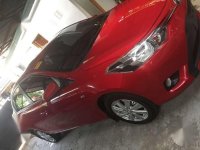 2018 TOYOTA Vios E manual red FOR SALE