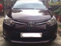 Toyota Vios E 2017 model 1.3 dual vvti Automatic Blackish red