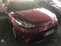 2017 Toyota Vios 1.3 E Dual VVTI Gas Red Manual