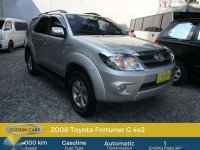 2008 Toyota Fortuner G Automatic P518,000