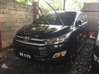 2017 TOYOTA Innova 28 E Automatic Black 1st owned