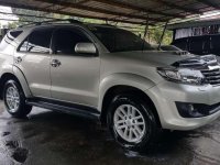 2014 model Toyota Fortuner V 4x4 AT 3.0 Diesel Top of the Line