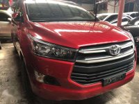 2017 Toyota Innova 2.8 E Manual Trans Red