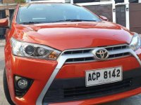 2017 Toyota Yaris G automatic orange top of the line 