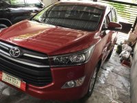 2017 Toyota Innova 2.8 E Diiasel Red Manual