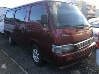 2015 Nissan Urvan Shuttle MT DSL