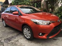 2017 Toyota Vios 1.3 E Automatic Orange CVT