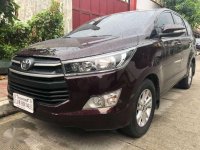 2017 Toyota Innova 2800E Matic Blackish Red