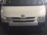 2017 TOYOTA Hiace Commuter manual white