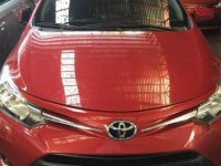 2017 TOYOTA Vios E manual red